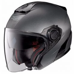Casque De Moto Double Visière Jet Nolan N40.5 Special N-com 009 Graphite