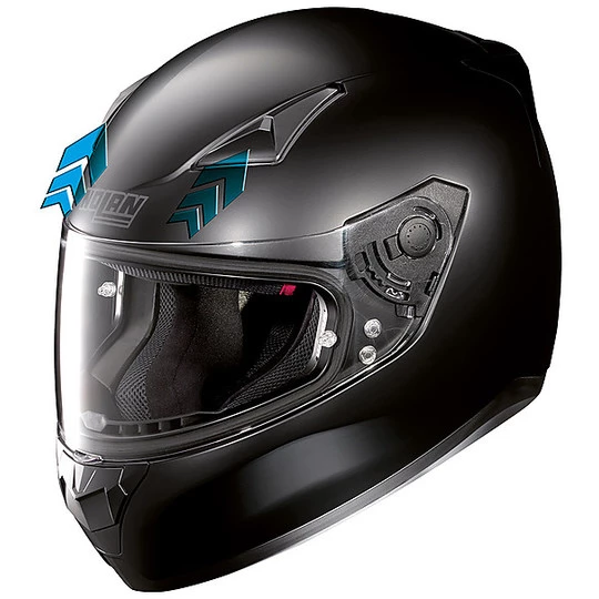 Casque De Moto Intégral Nolan N60.5 METROPOLIS 076 Matt Black Purple – Image 4