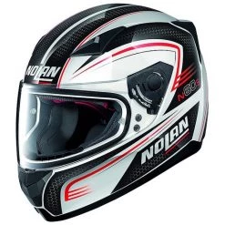 Casque De Moto Intégral Nolan N60.5 Rapid 044 Blanc Brillant