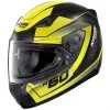 Casque De Moto Intégral Nolan N60.5 VELES 068 Noir Mat Jaune