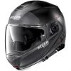 Casque De Moto Modulaire Approuvé P / J Nolan N100.5 Plus DISTINCTIVE N-Com 021 Matt Black