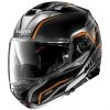 Casque De Moto Modulaire Nolan N100.5 BALTEUS N-Com 044 Glossy Black Orange