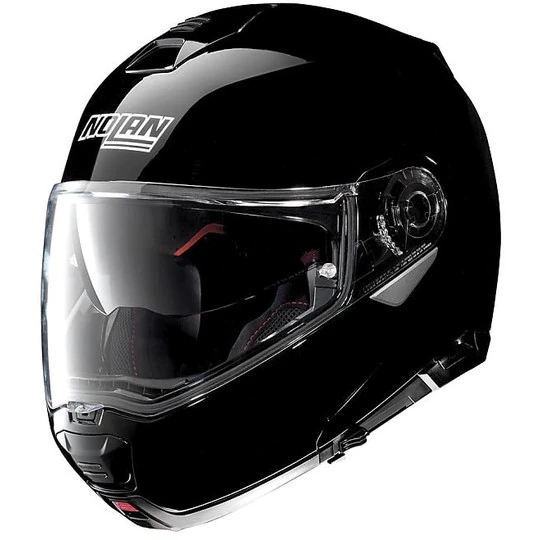 Casque De Moto Modulaire Nolan N100.5 Classic N-Com Glossy Black 003