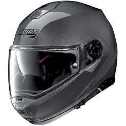 Casque De Moto Modulaire Nolan N100.5 Classic N-Com Lava Grey 004