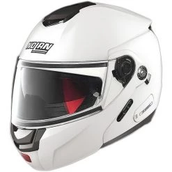 Casque De Moto Modulaire Nolan N90.2 Special N-COM Pure White
