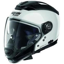 Casque De Moto ON-OFF Nolan N70.2 GT Special N-Com 015 Pure White Crossover