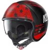 Casque Jet Nolan N21 JETFIRE 093 Matt Black Red