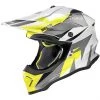 Casque Moto Cross Enduro Nolan N53 PORTLAND 061 Blanc Métal Jaune