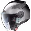 Casque Moto Demi Jet Nolan N33 Evo Classic 006 Chrome Rayé