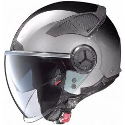 Casque Moto Demi Jet Nolan N33 Evo Classic 006 Chrome Rayé