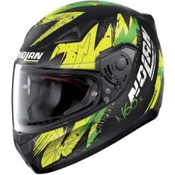 Casque Moto Intégral Nolan N60.5 BOUNTY 079 Matt Black Yellow