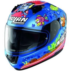 Casque Moto Intégral Nolan N60.6 GEMINI REPLICA 051 M-Melandri Acquarium