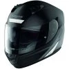 Casque Moto Intégral Nolan N60.6 STAPLE 040 Noir Mat Blanc