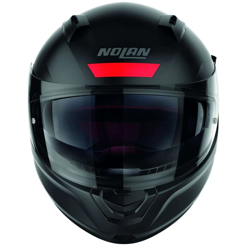 Casque Moto Intégral Nolan N60.6 STAPLE 041 Rouge Mat – Image 2