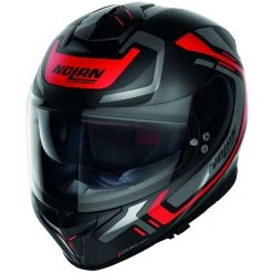 Casque Moto Intégral Nolan N80.8 ALLY N-Com 039 Rouge Mat