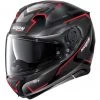 Casque Moto Intégral Nolan N87 Plus OVERLAND N-Com 031 Matt Black Red