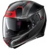 Casque Moto Intégral Nolan N87 SKILLED N-Com 097 Matt Black Red