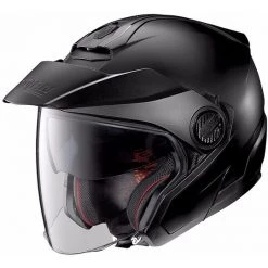 Casque Moto Jet Double Visor Nolan N40.5 Classic N-com 010 Matt Black