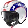 Casque Moto Jet Nolan N21 OLD GLORY 090 White Metal