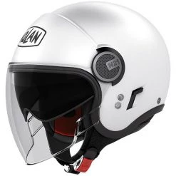 Casque Moto Mini-Jet Double Visor Nolan N21 Visor Classic 005 White Metal