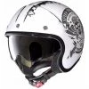 Casque Moto Mini-Jet Nolan N21 Speed Junkies 051 Scratched Matt White