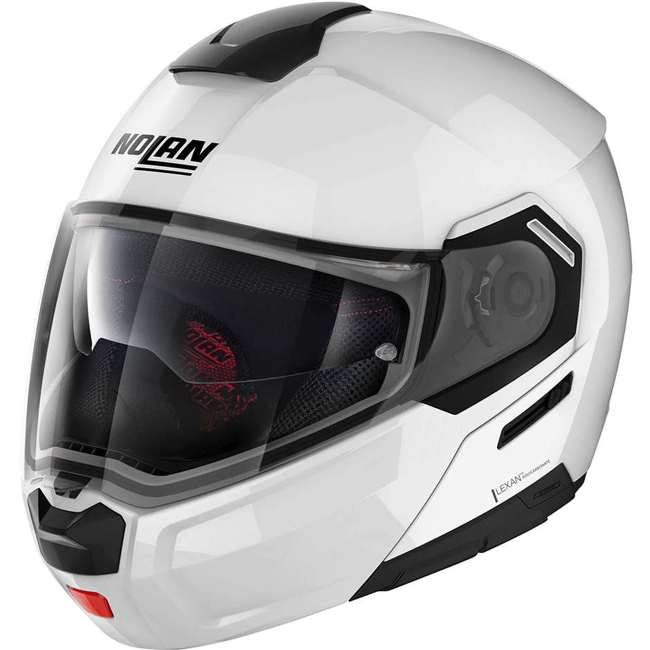 Casque Moto Modulaire Homologation P / J Nolan N90.3 SPECIAL N-Com 015 Pure White