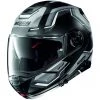 Casque Moto Modulaire P/J Nolan N100.5 UPWIND N-Com 057 Homologation Gris Mat