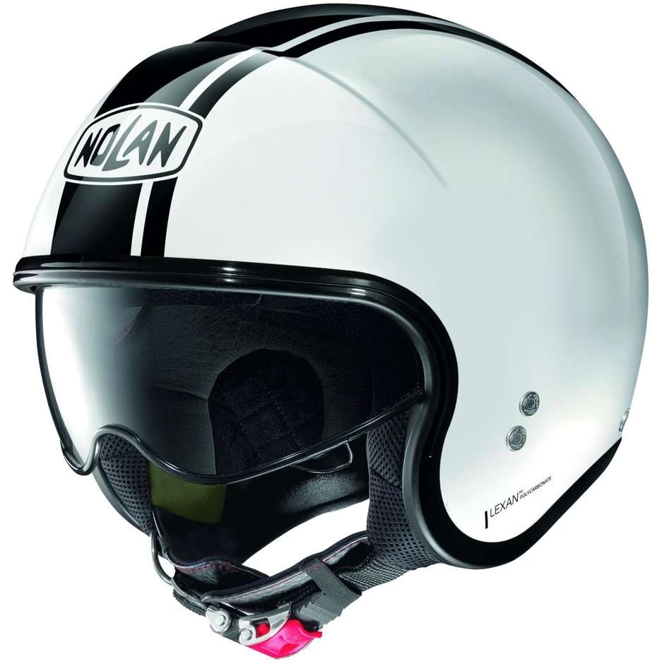 Casque Moto Nolan N21 DOLCE VITA 101 Blanc Brillant