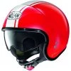 Casque Moto Nolan N21 DOLCE VITA 104 Corsa Rouge Brillant
