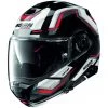 Homologation Casque Moto Modulaire P/J Nolan N100.5 UPWIND N-Com 061 Rouge Brillant