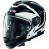 Nolan N70.2 Crossover Casque De Moto GT GLARING N-Com 049 White Metal