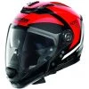 Nolan N70.2 Crossover Casque Moto GT GLARING N-Com 047 Rouge Brillant