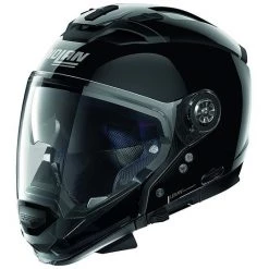 Nolan N70.2 GT Classic N-Com 003 Crossover ON-OFF Casque De Moto Noir Brillant