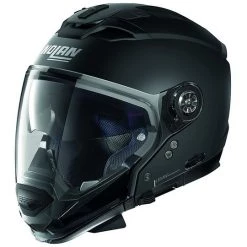 Nolan N70.2 GT Classic N-Com 010 Crossover ON-OFF Casque De Moto Noir Mat