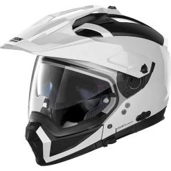Nolan N70.2x Classic 005 N-Com Crossover ON-OFF Casque De Moto Blanc Brillant