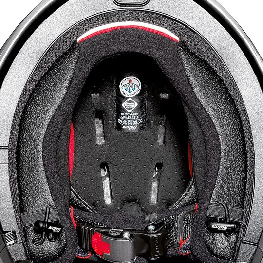 Nolan N70.2x On-Off CrossOver Casque De Moto DECURIO N-Com 030 Noir Mat Jaune – Image 6