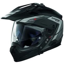 ON-OFF NOlan N70.2x Grandes Alpes N-Com 021 Crossover Casque De Moto Noir Mat